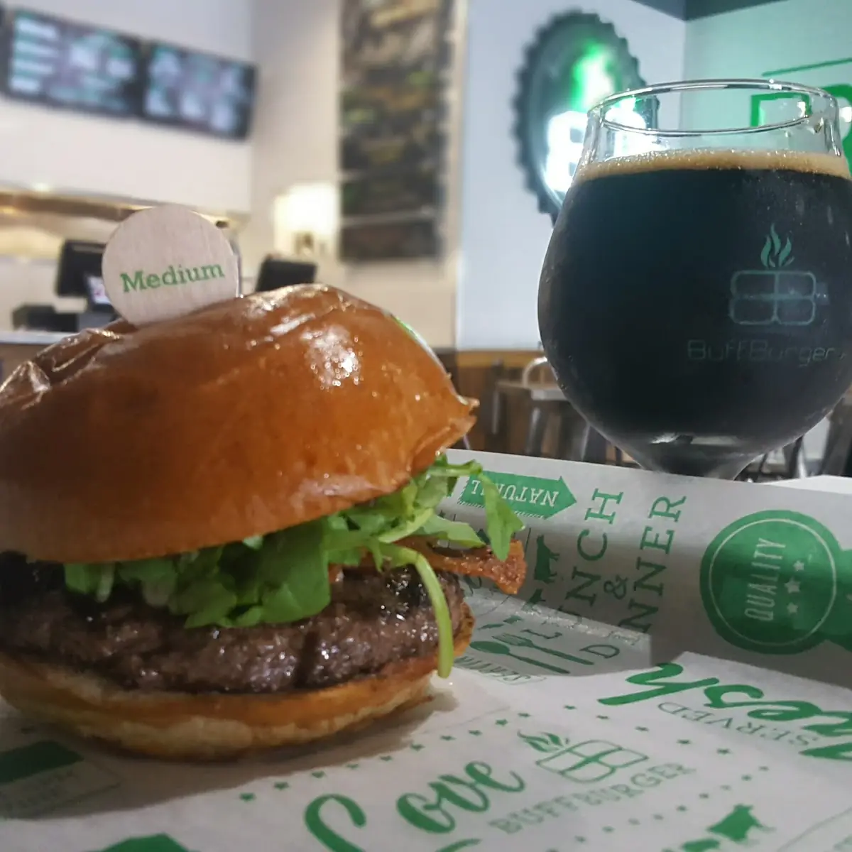 Goat Cheese Burger