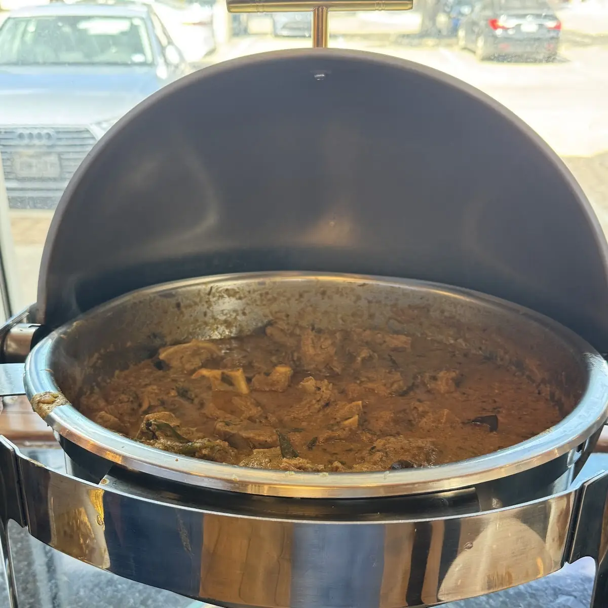 Andhra Perugu Curry Goat