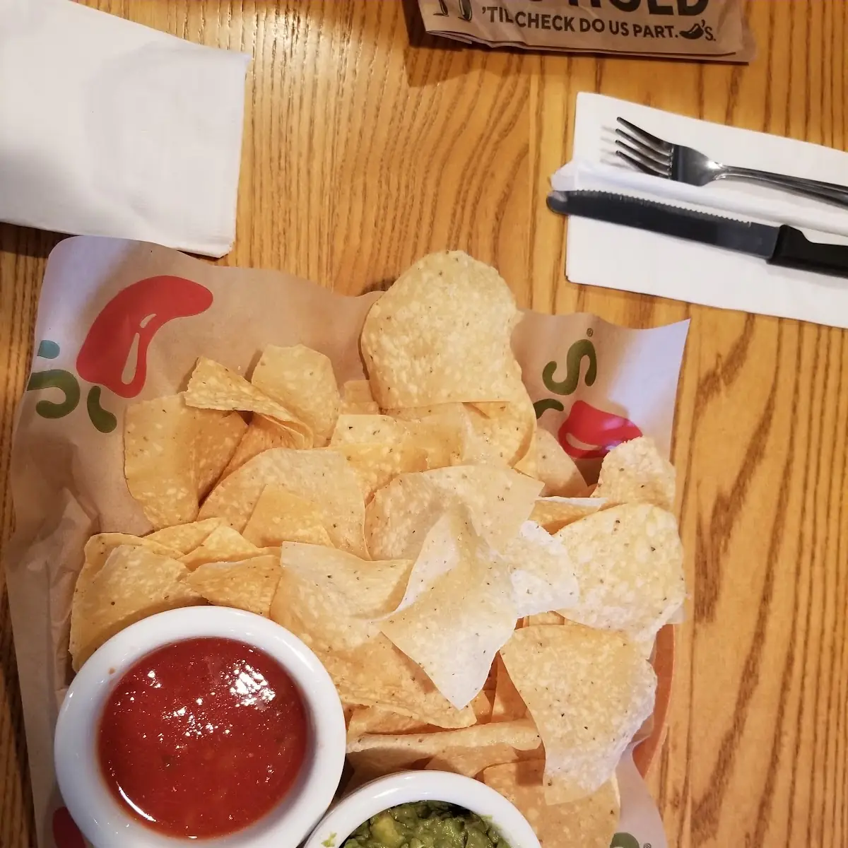 Bottomless Tostada Chips