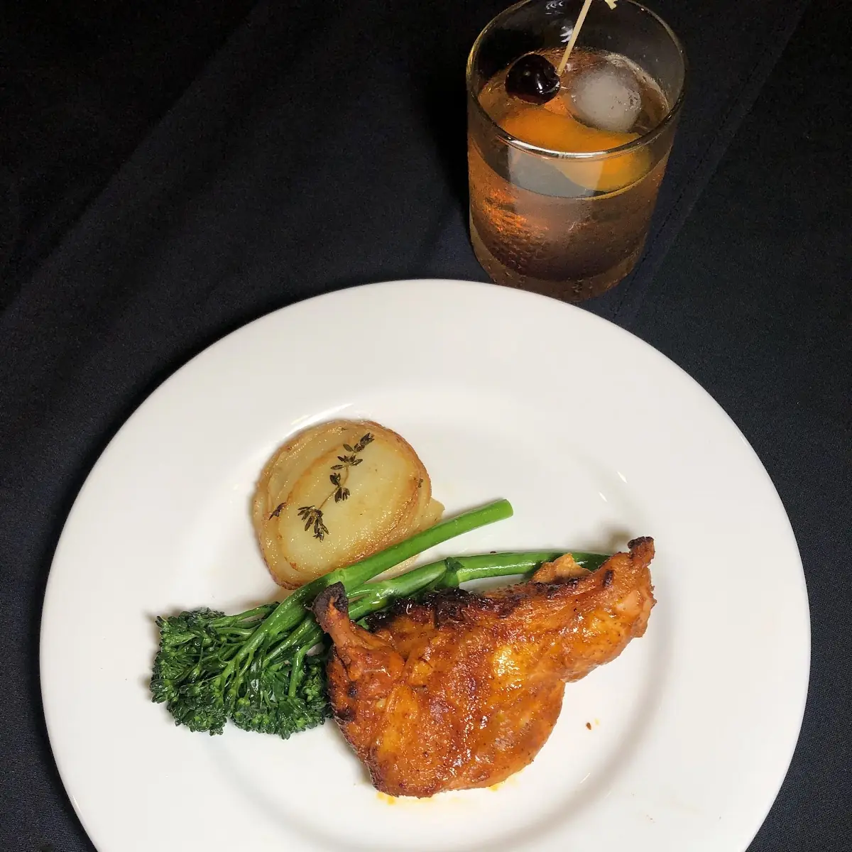 Oven Roasted Half Chicken
