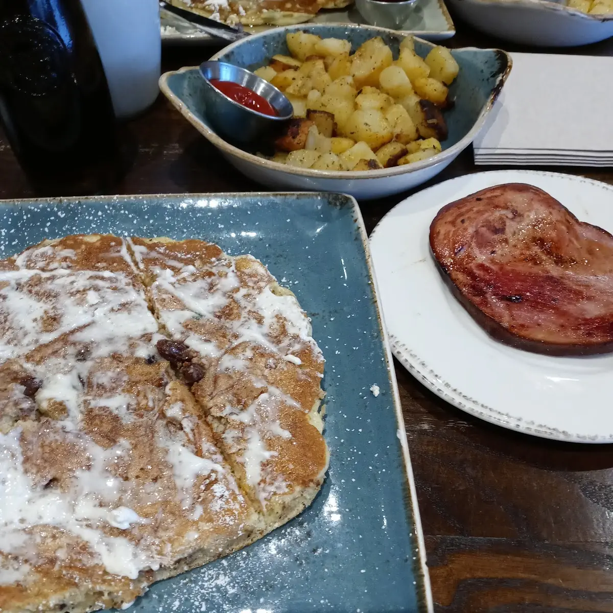 Carrot Cake Pancakes Ham Potatoes