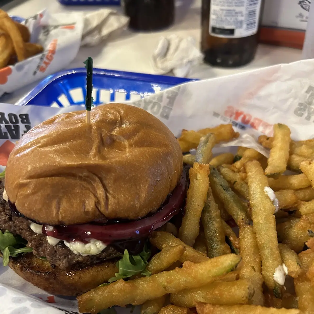 Blue Cheese Burger