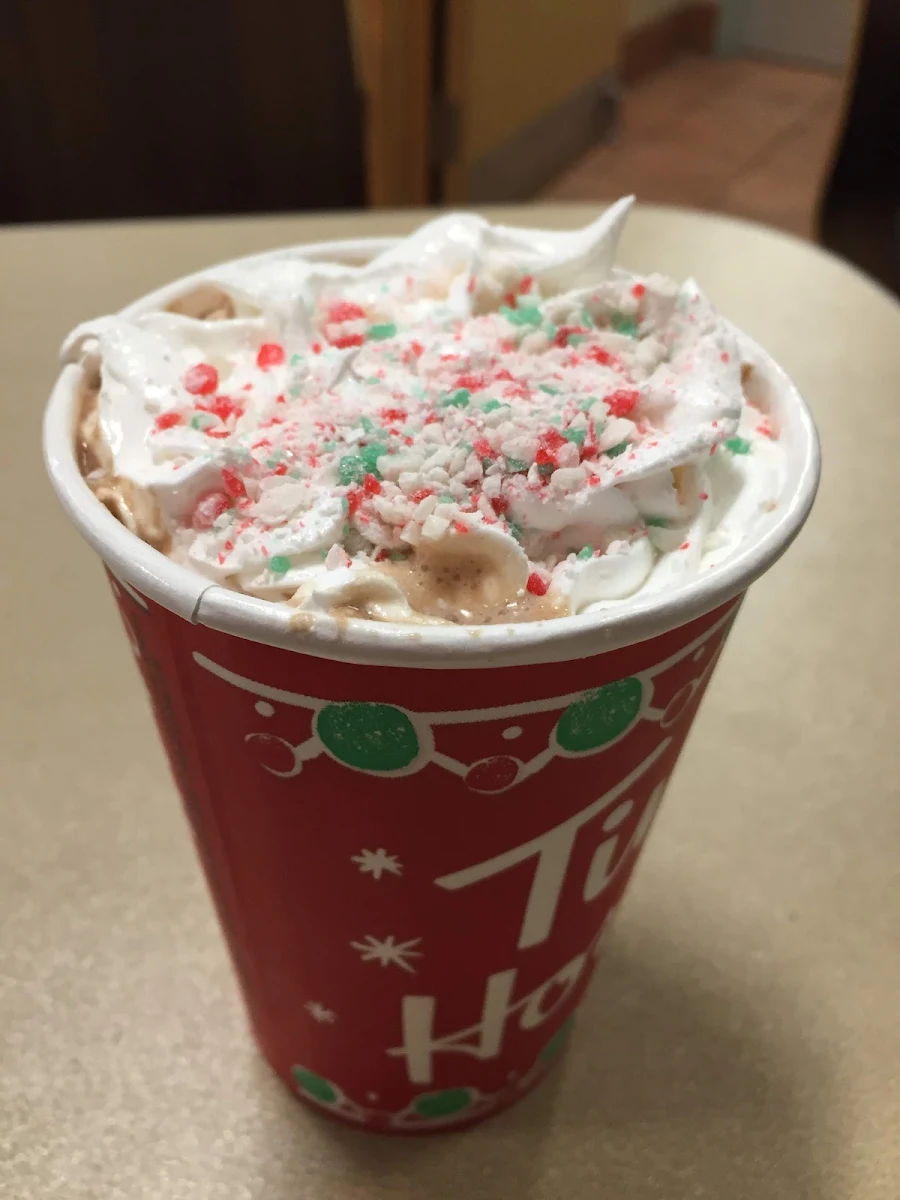 Candy Cane Hot Chocolate