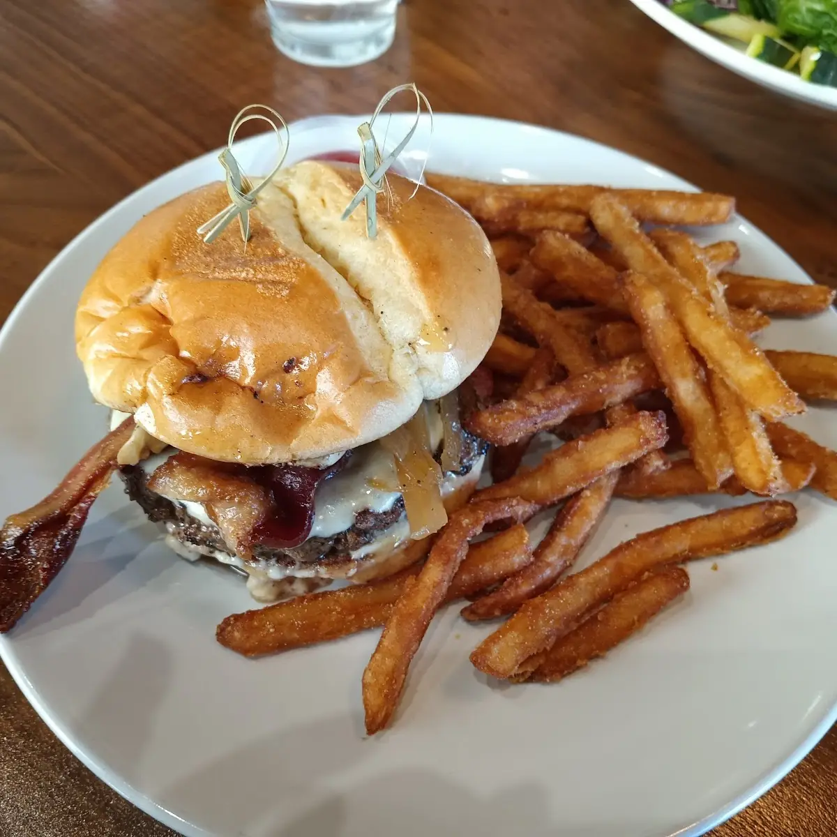 Green Chili Whiskey Burger