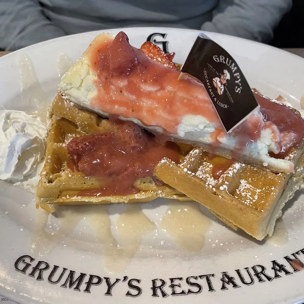 Strawberry Cheesecake Waffle