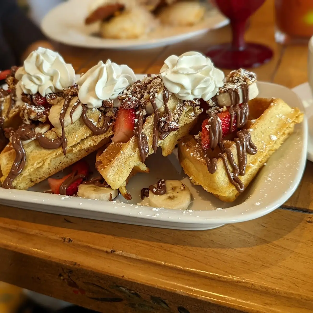 Austrian Schnitzel & Waffle
