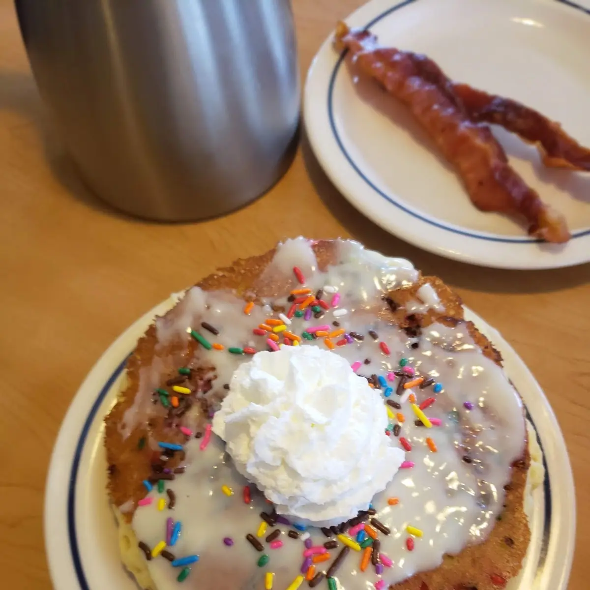 Jr Cupcake Pancake Combo