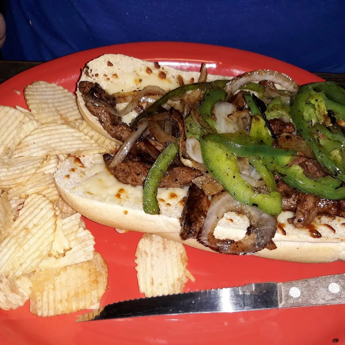 Philly Cheese Steak Sandwich