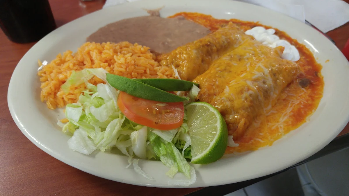 Ground Beef Wet Burrito
