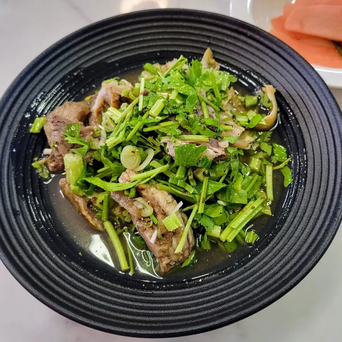 Beef Shank and Tripe