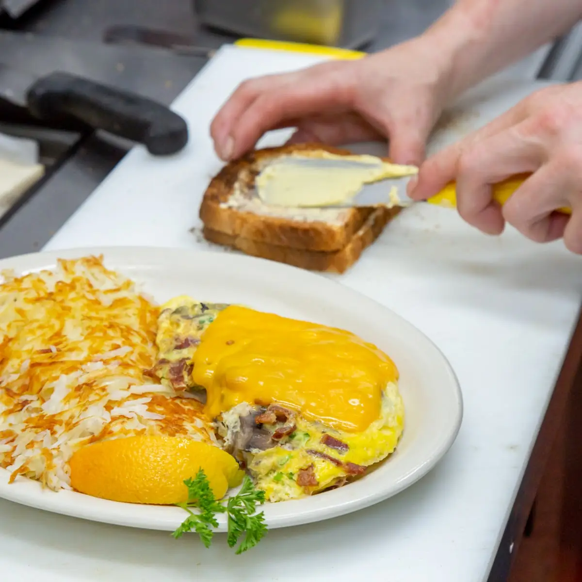 Stuff Yer Belly Omelette