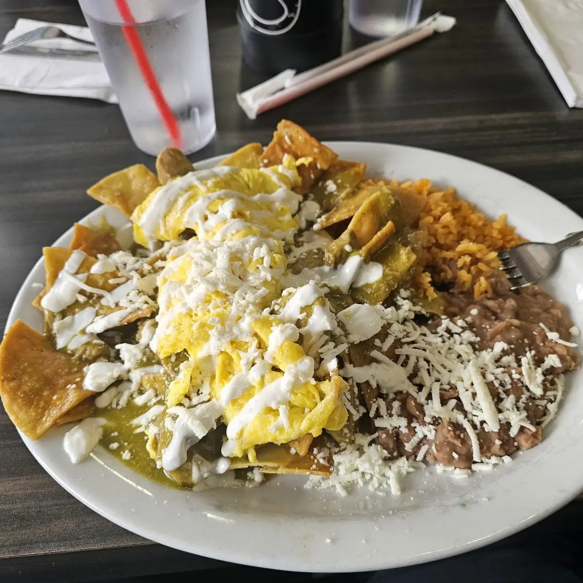 Red Chilaquiles