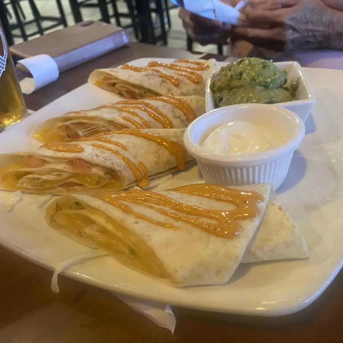 Rolled Quesadilla