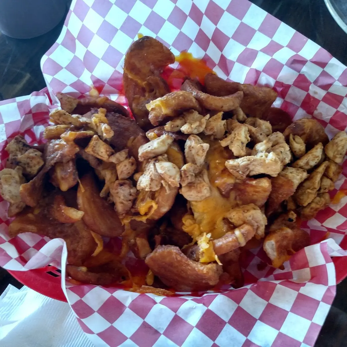 Loaded Fries with Chicken