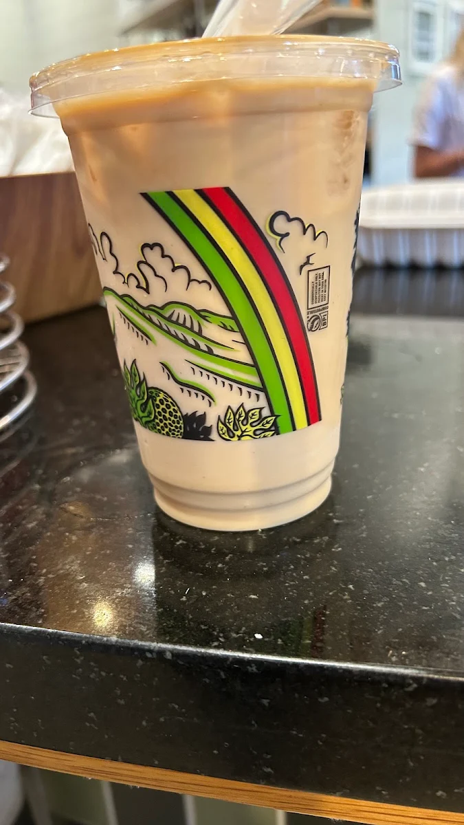 Iced Vanilla Latte 16oz
