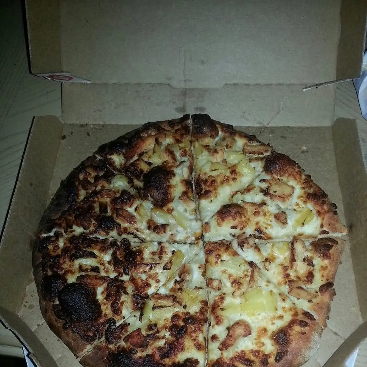 Burnt Pizza