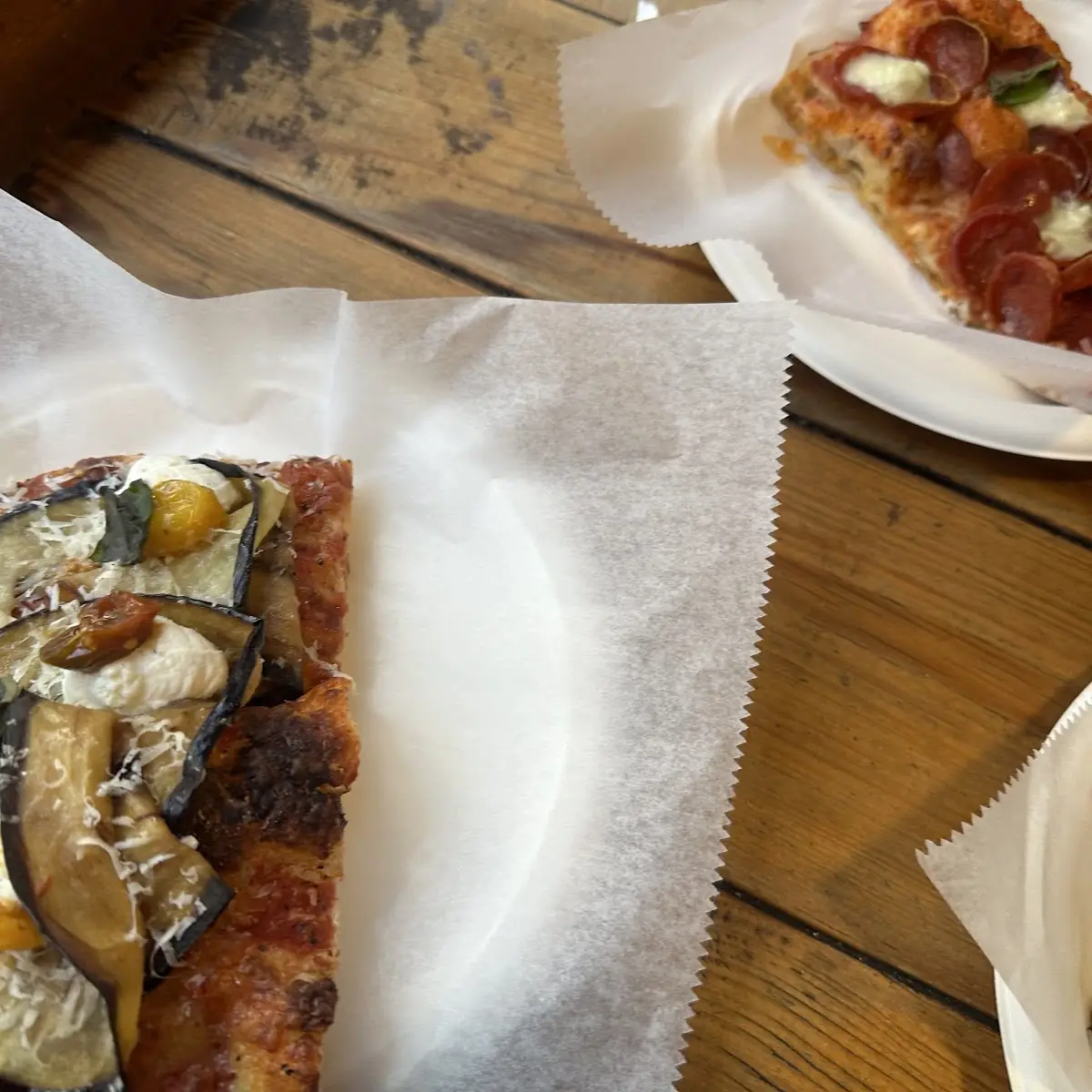 Parmigiana Di Melanzane Pizza Slice