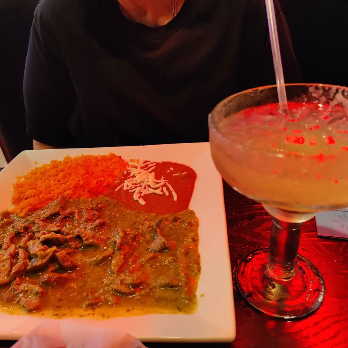 Bistec Picado En Salsa Verde