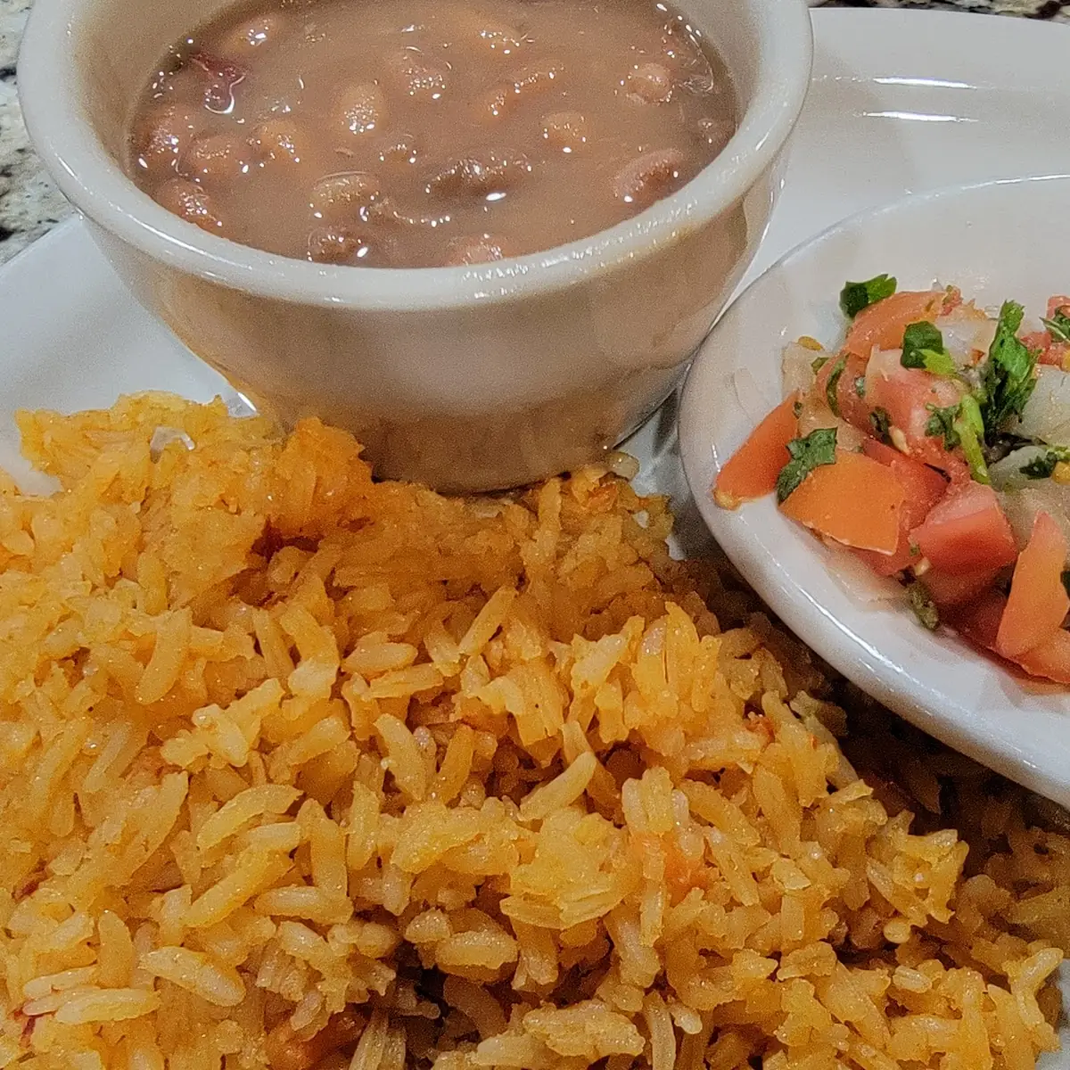 Rice Beans and Guacamole