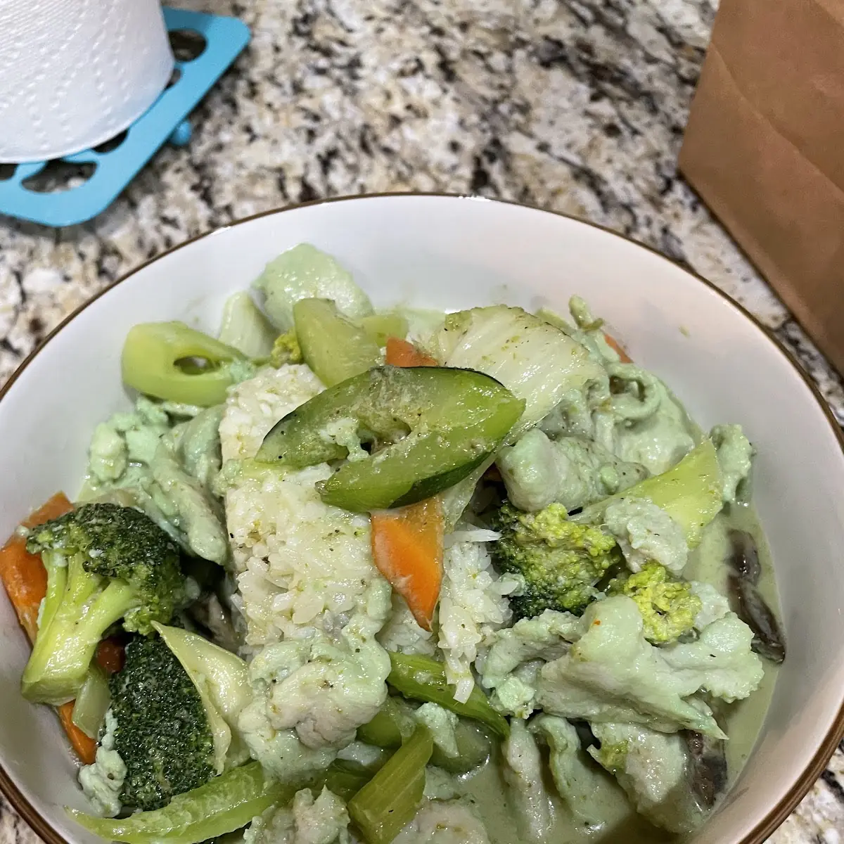 Green Curry with Chicken