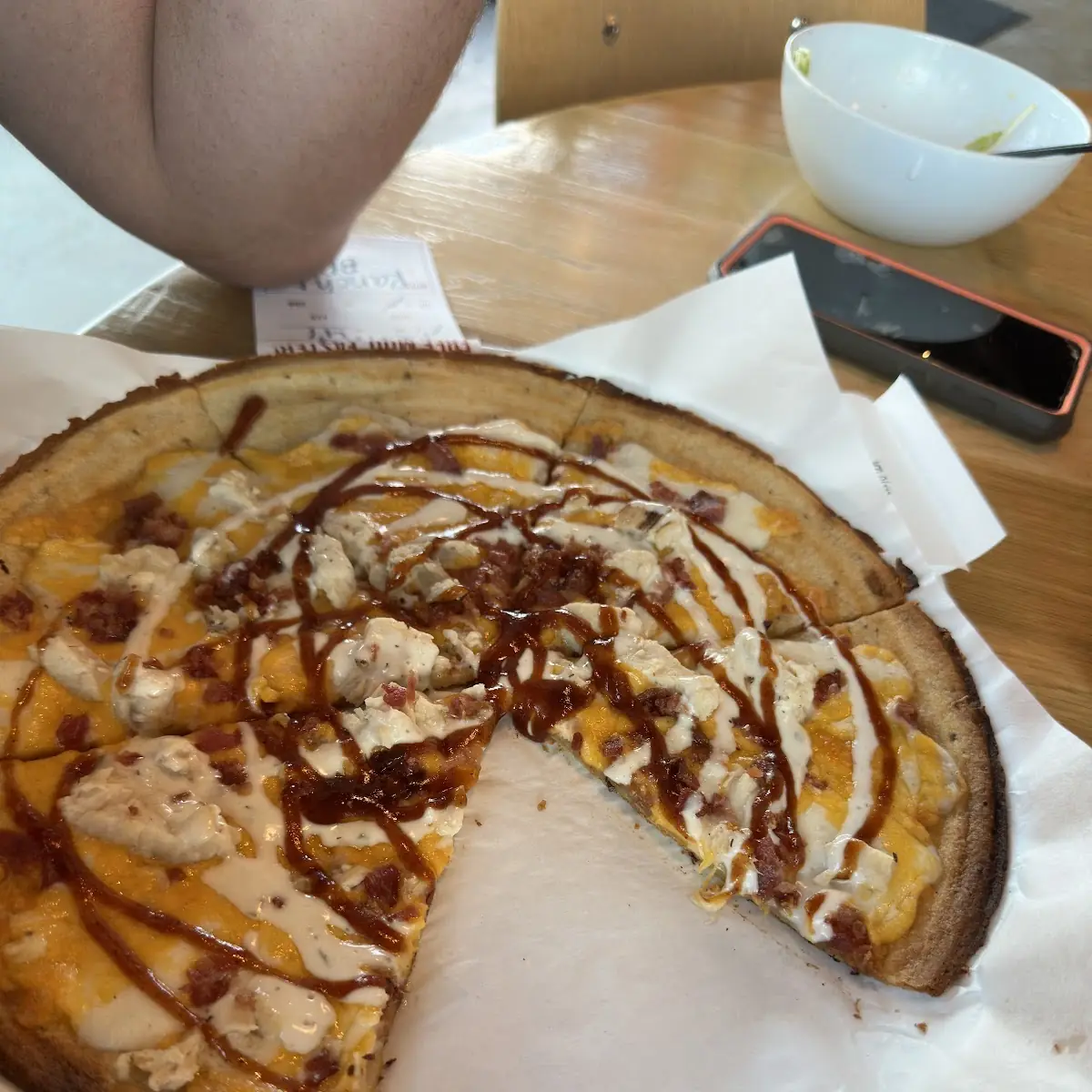 Cauliflower Crust Chicken Bacon Ranch