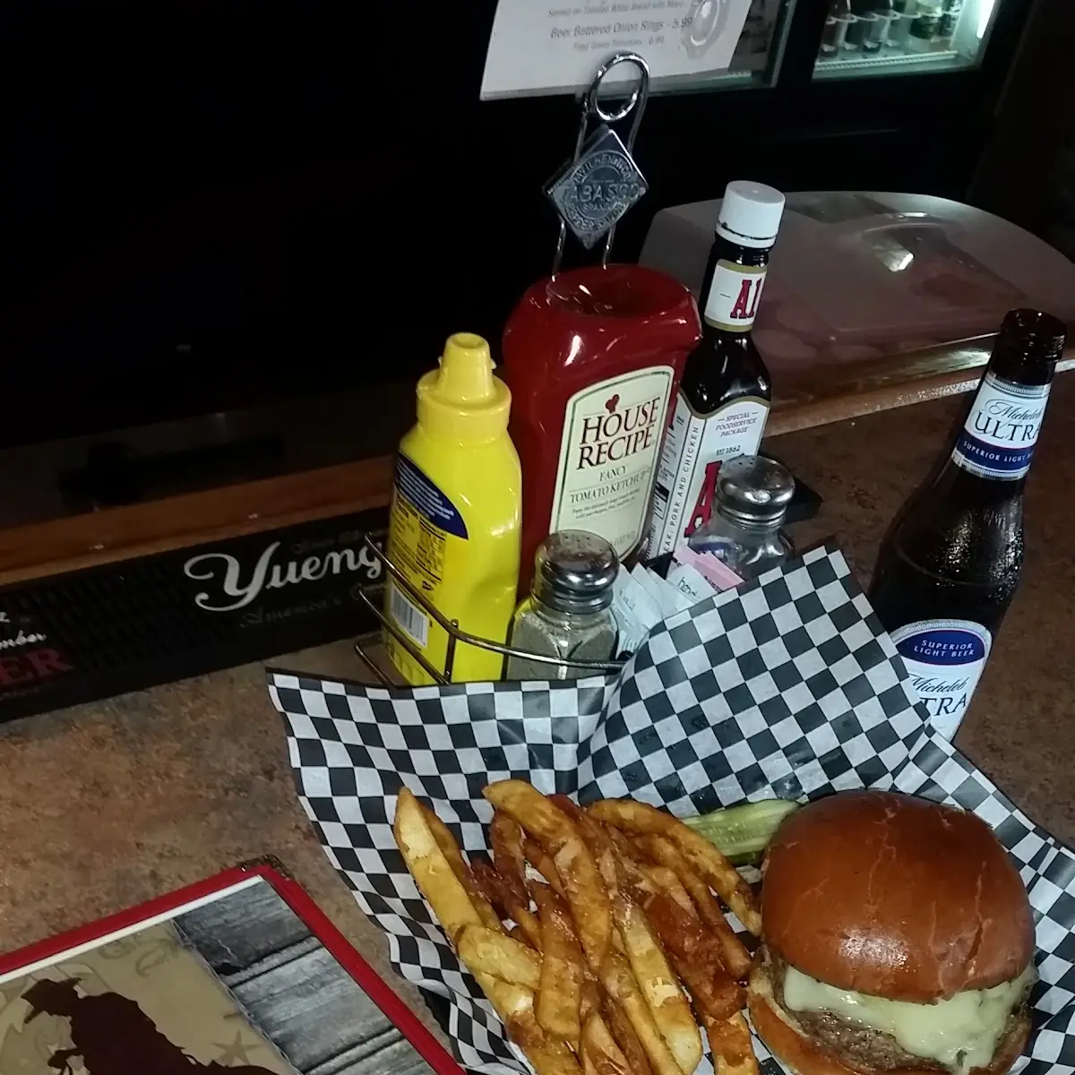 Mushroom Swiss Burger