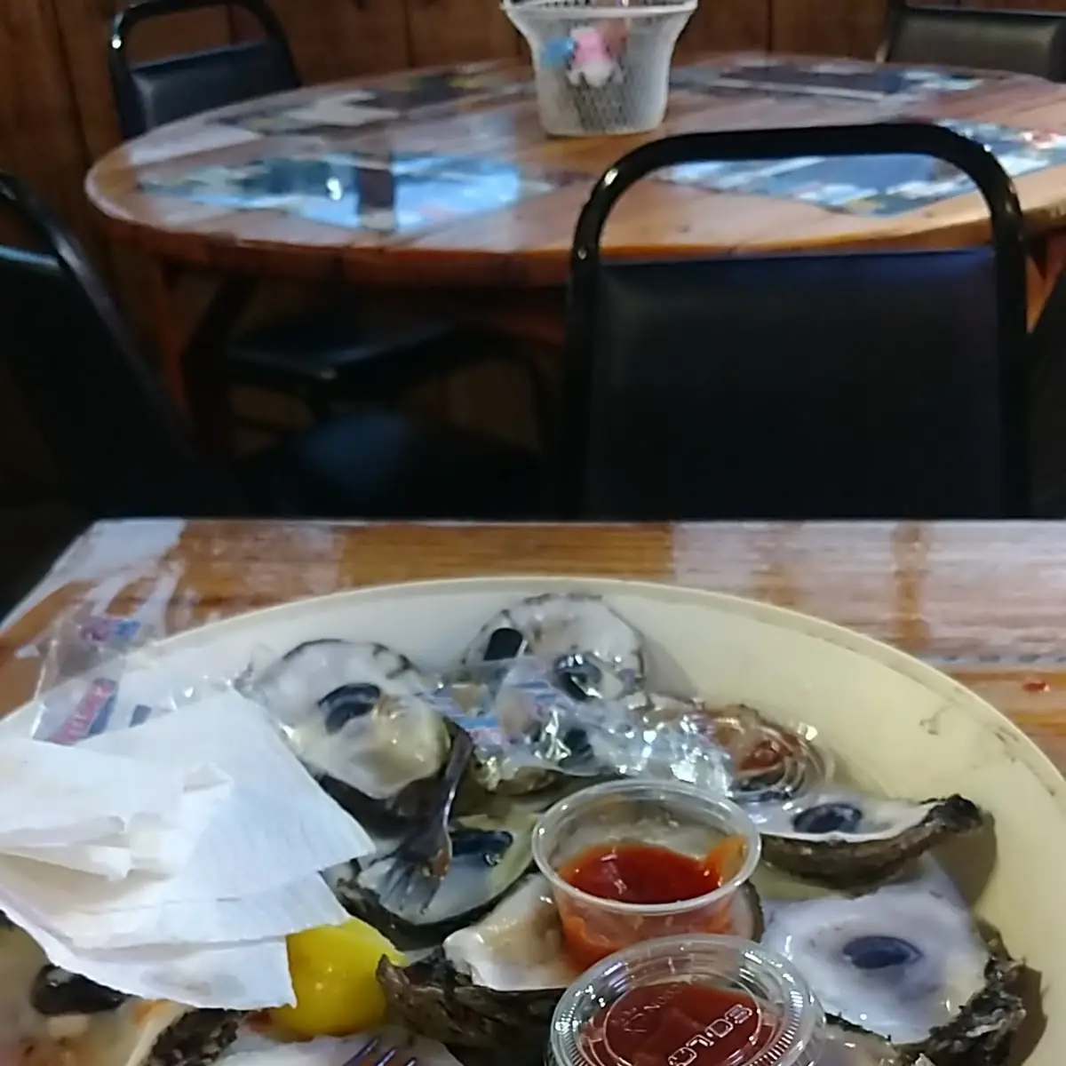 Oysters on Half Shell