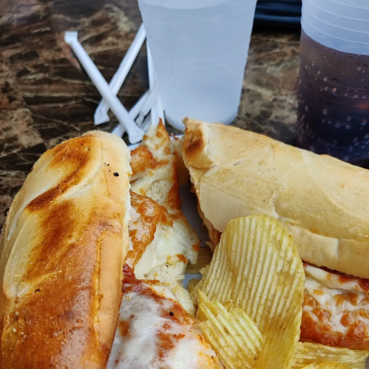 Chicken Parmesan Hoagie