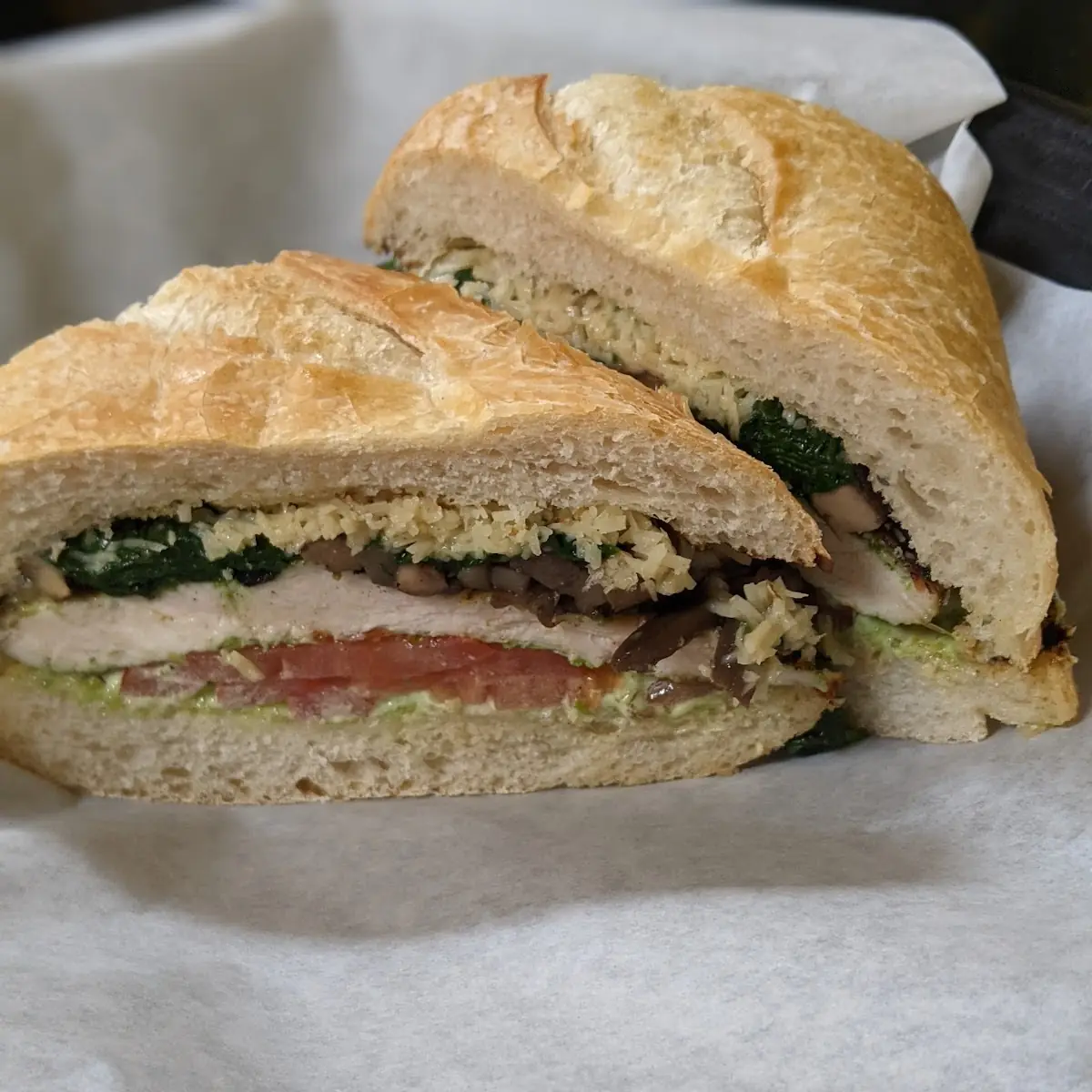 Pesto Chicken Sandwich