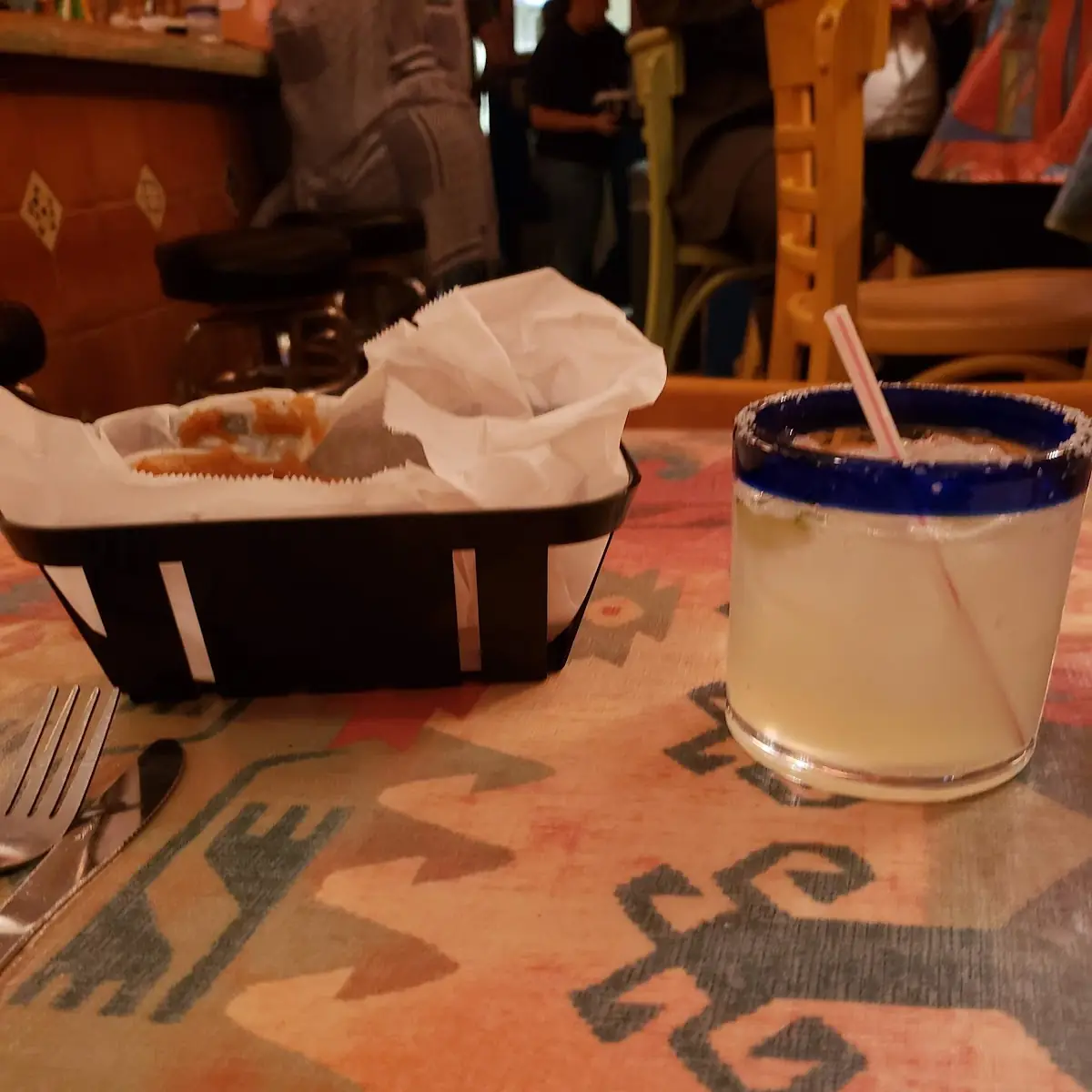Margarita and Chips & Salsa
