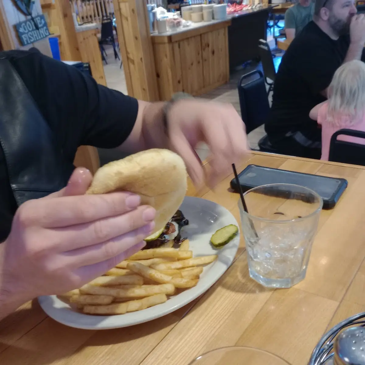 Mushroom Swiss Burger