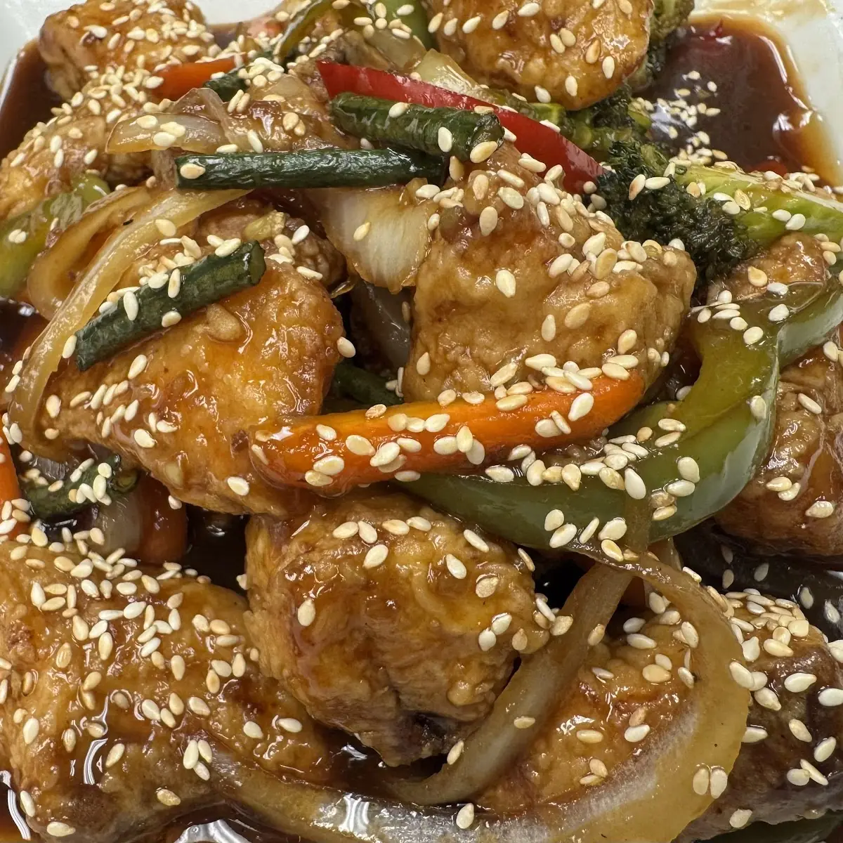 New Crispy Sesame Chicken