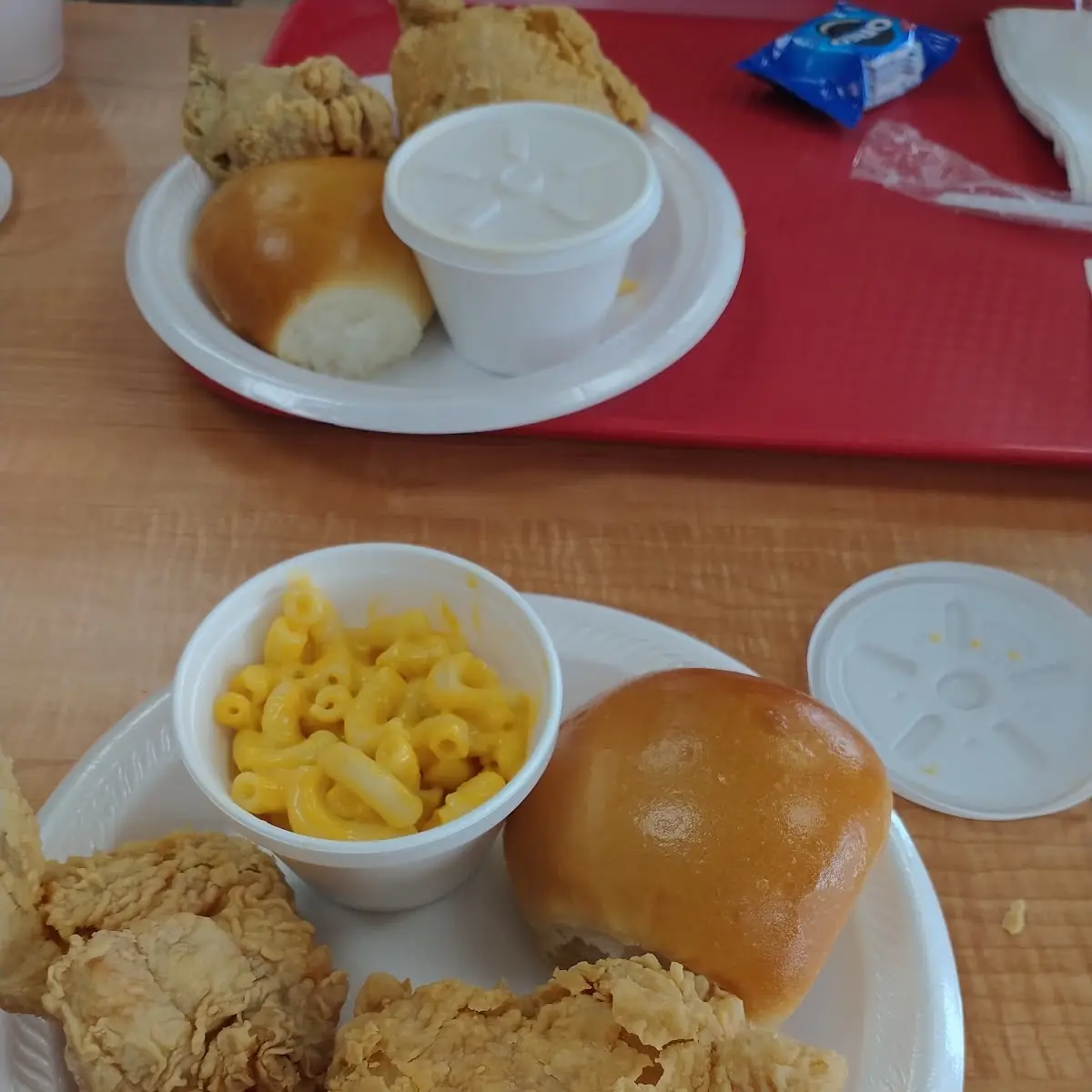 Two Piece Mix Fried Chicken Dinner