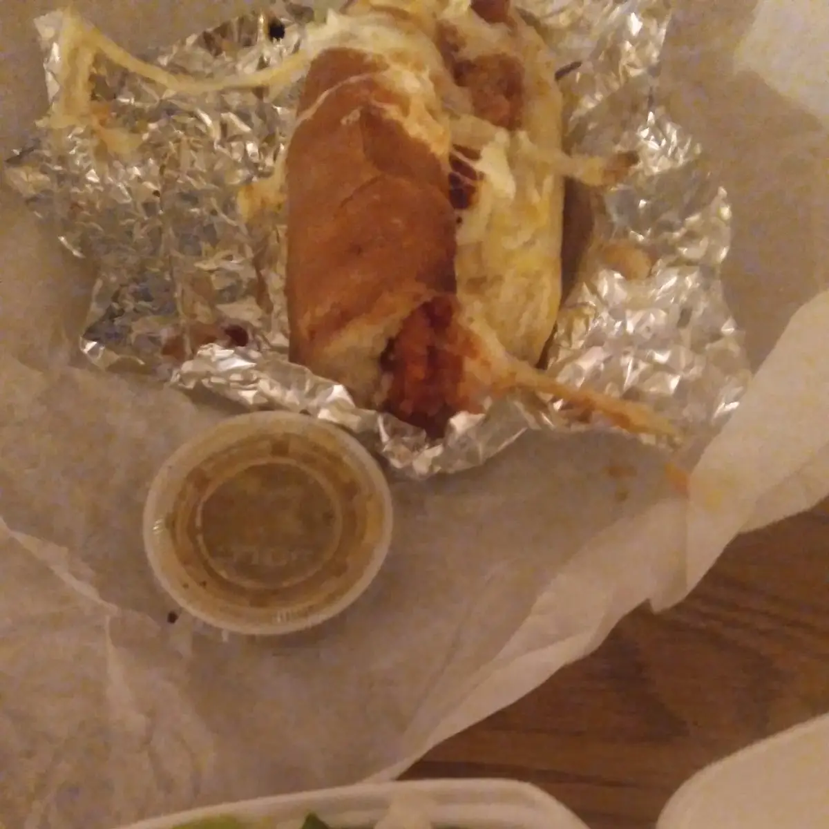 Eggplant Parm Sub And