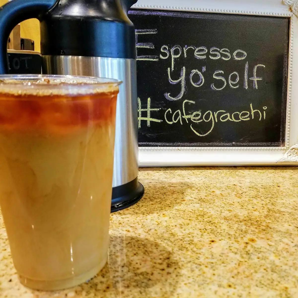 Iced Café Americano