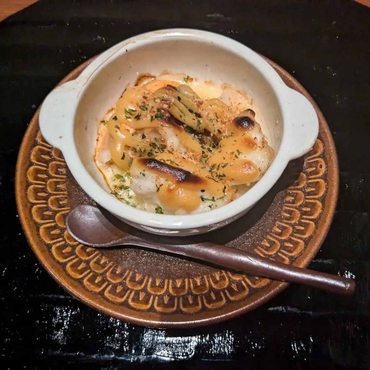 Ocean Trout Sake-Kasu Gratin