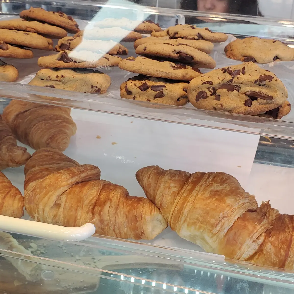 Chocolate Chip Cookies and Croissants