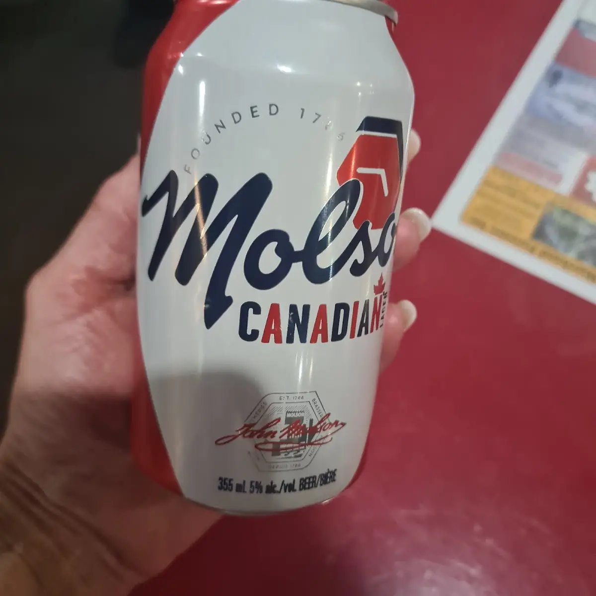 Nice Canadian Beer, Maple Leaf Queen's Buffet