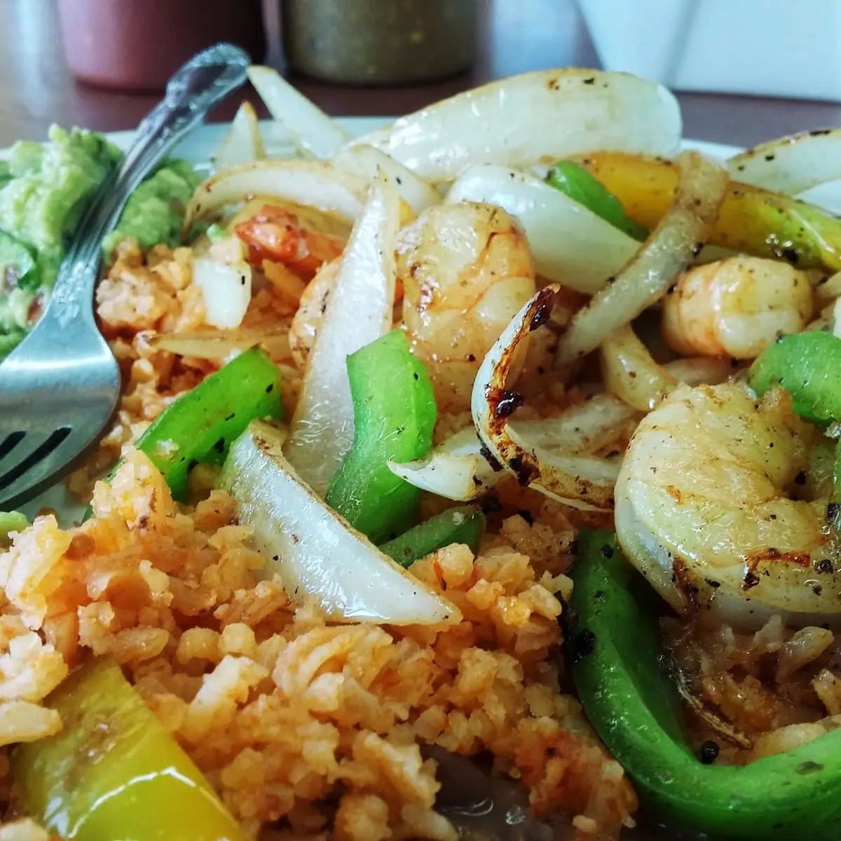 Shrimp Fajitas