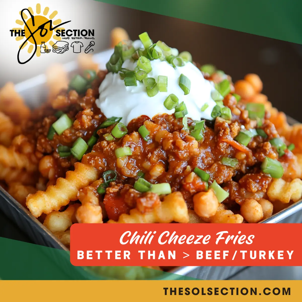 Chili Cheese Fries Better Than Beef Turkey