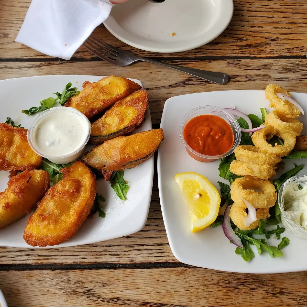Fried Zucchini Fried Calamari