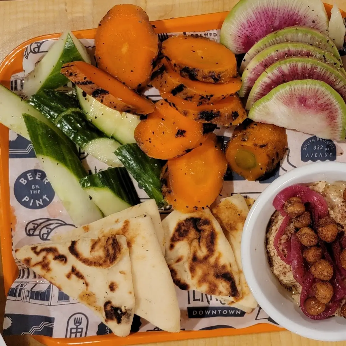 Hummus Plate