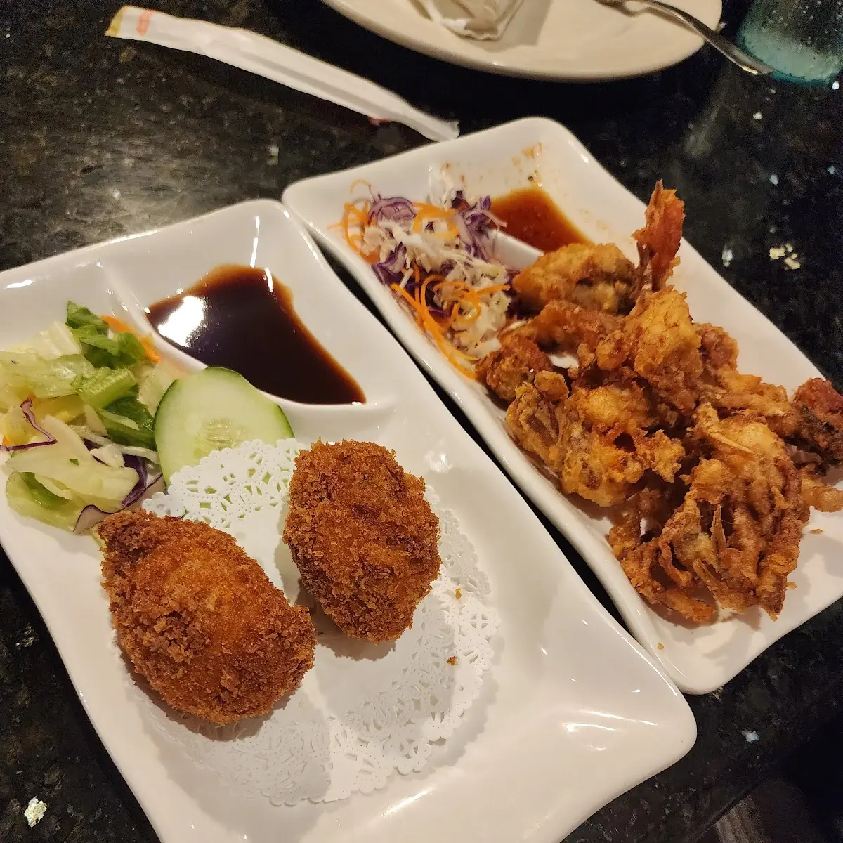 Soft Shell Crab and Croquettes