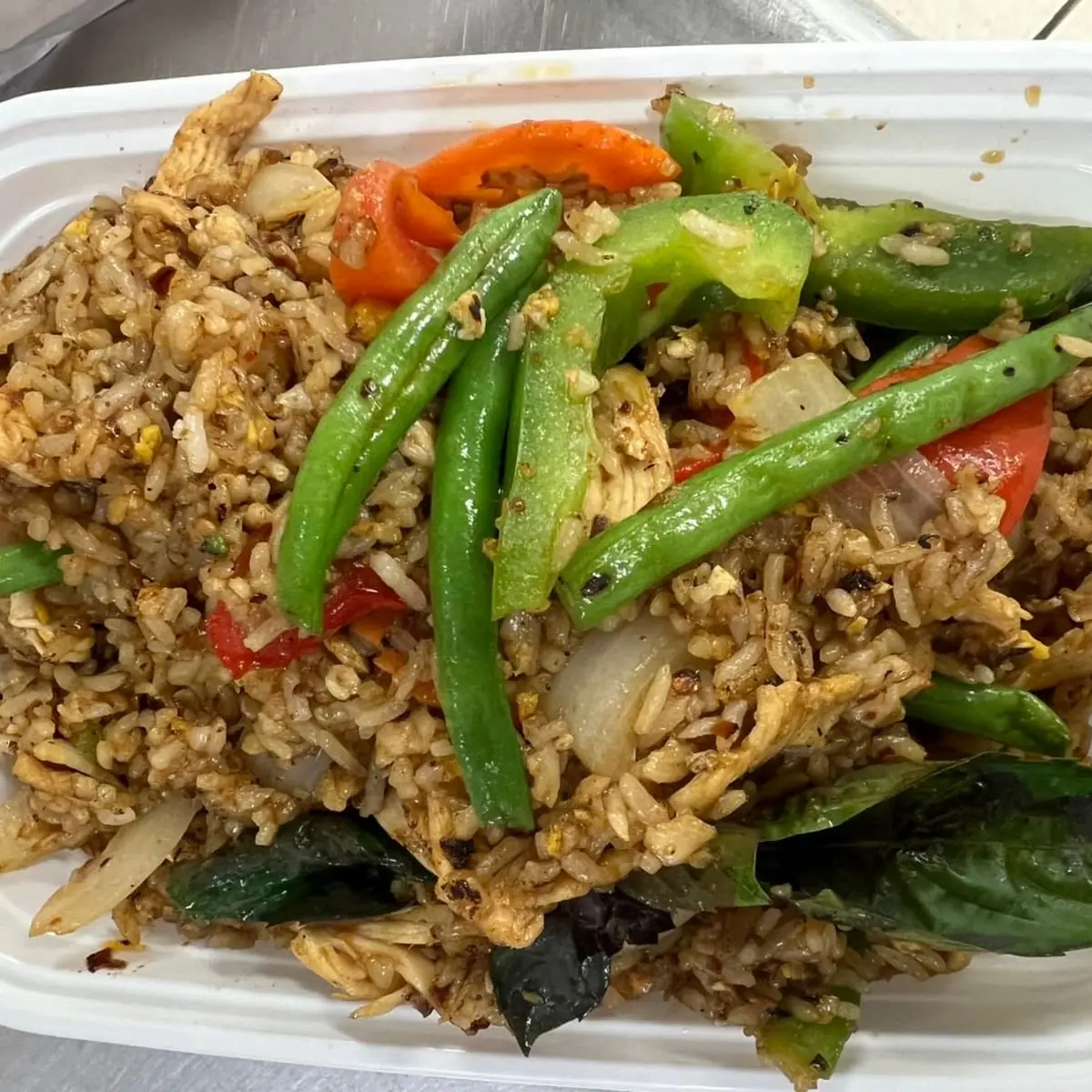 Hot Basil Fried Rice
