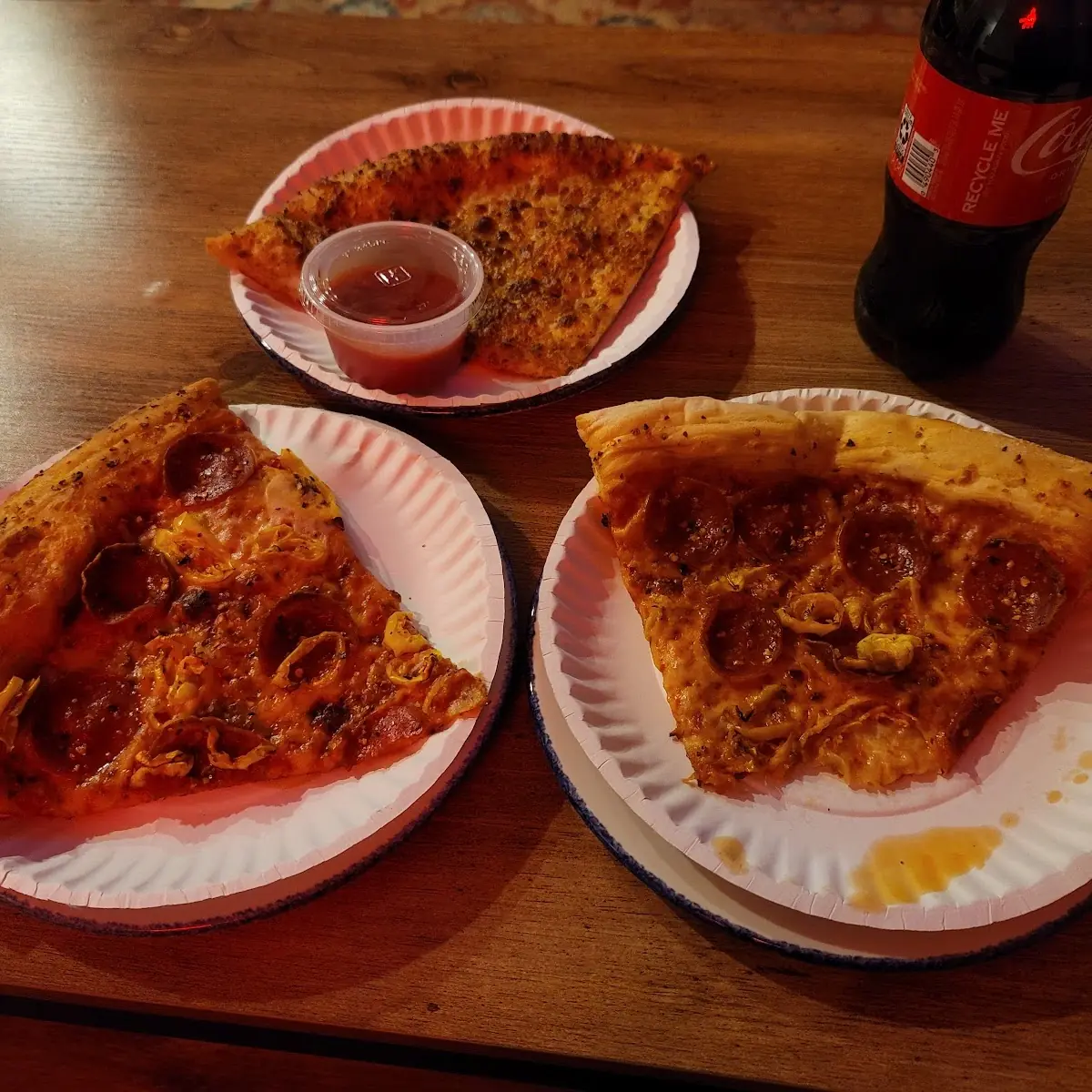 Spicy Pepperoni Pizza Slice