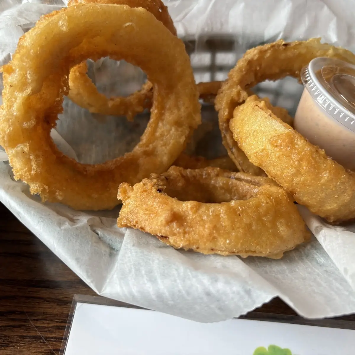 Hand-Battered Onion Rings
