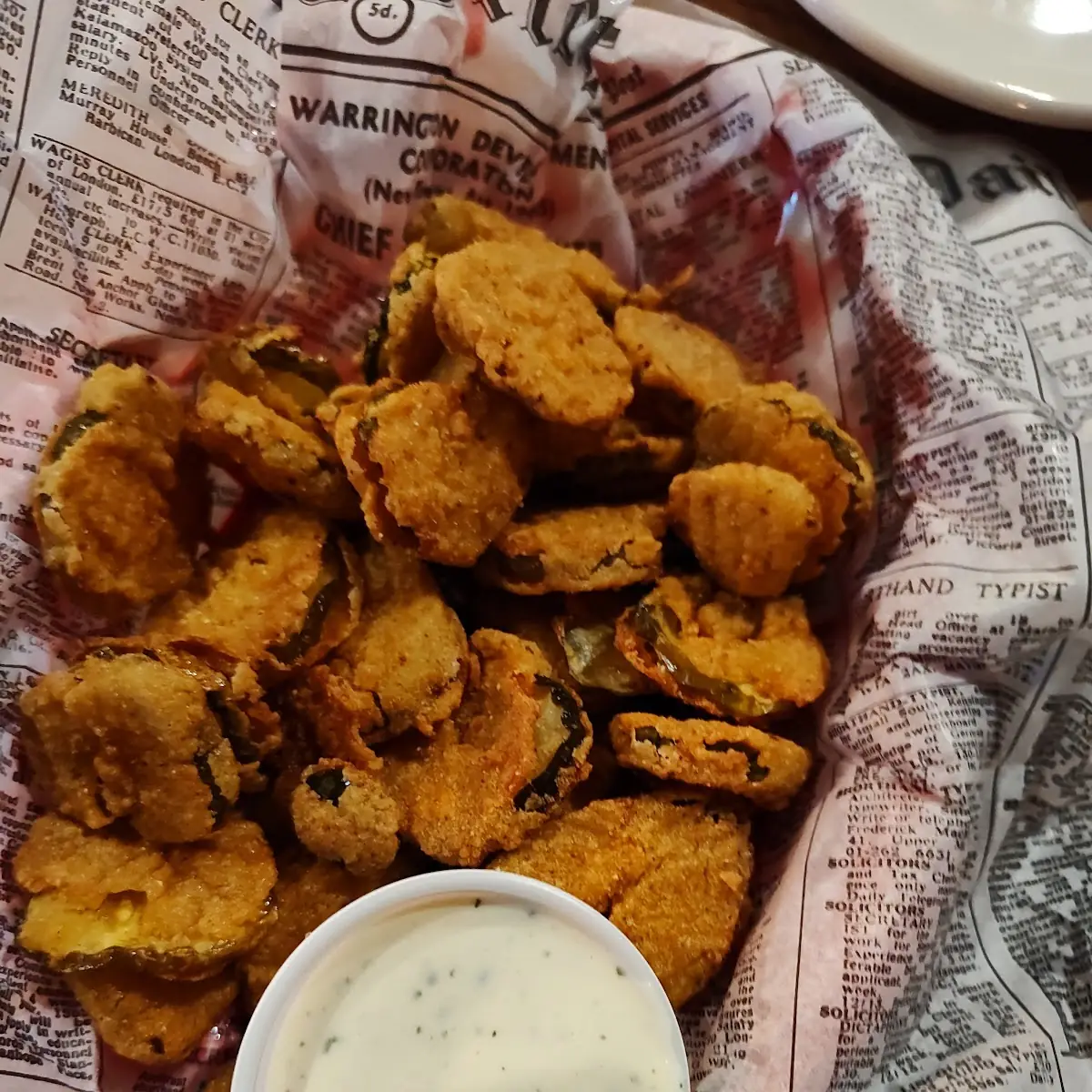 Fried Pickle Basket