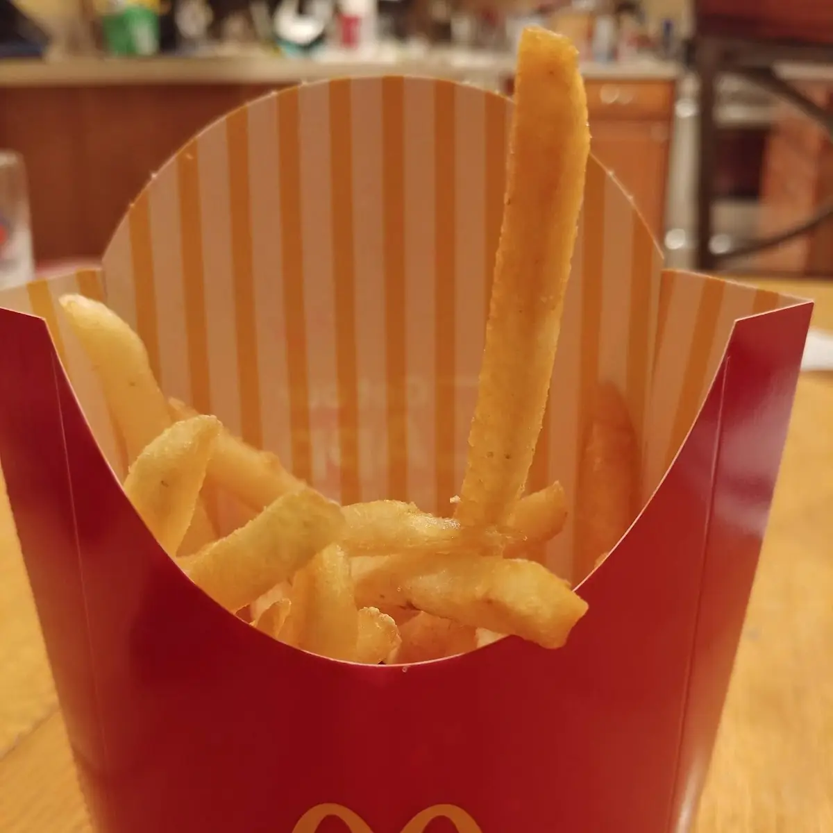 Half Empty Box of Fries