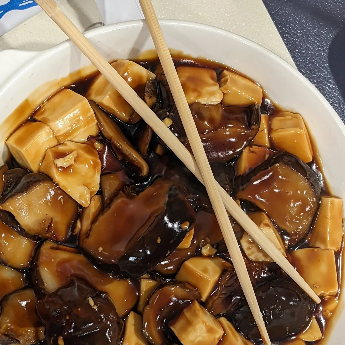 Bean Curd w Chinese Mushroom