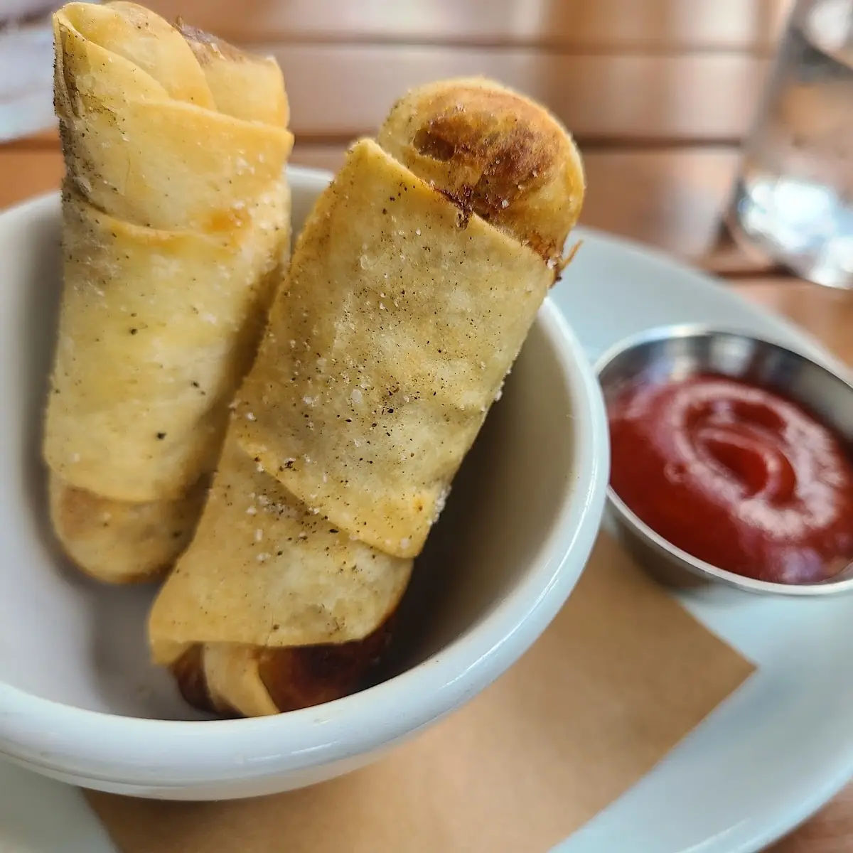 Cheesesteak Springrolls